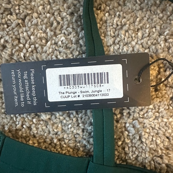NWT (In Packaging) Cuup The Plunge - Swim, Jungle - Picture 4 of 4